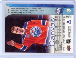 Connor McDavid 2016 Canvas back